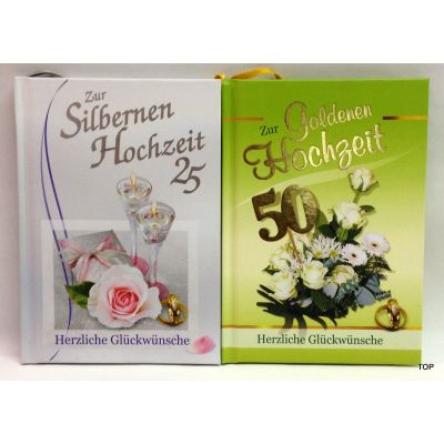 Silberen - Zur Silbernen oder Goldenen Hochzeit Herzliche Glückwünsche | 2565 / EAN:9783940025654