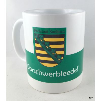 Tasse Oorschwerbleede Sachsen Kaffeetasse Porzellan | NM-6 / EAN:4250825197218