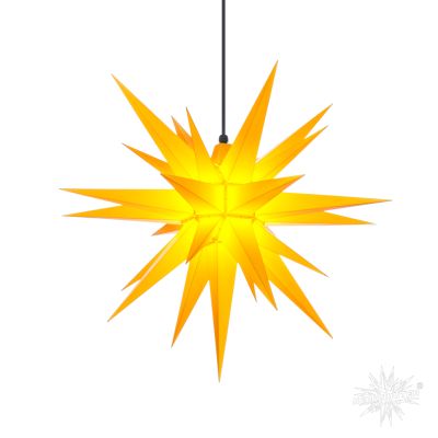 A7 gelb Kunststoff Herrnhuter Stern für Außen und Innen | 30702