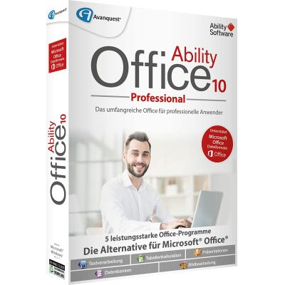 Ability Office 10 Professional (Code in a Box) | 575362jak / EAN:4023126121196