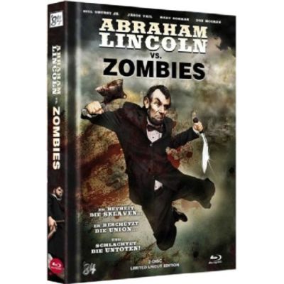 Abraham Lincoln vs. Zombies - Uncut Limitierte Edition (inkl. 2D-Version) (+ DVD) - Mediabook | 406841jak / EAN:4260207720668