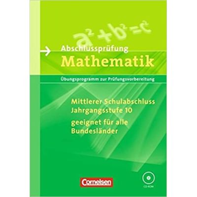 Abschlussprüfung Mathematik - 10. Klasse Mittlerer Schulabschluß | 262366jak / EAN:9783464561614