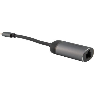 Adapter USB-C auf RJ45 Gigabit von Verbatim, 10cm Kabel, Aluminiumgehäuse | 1110034ett / EAN:23942491460