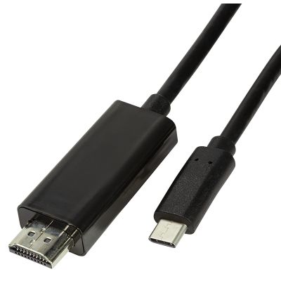 Adapterkabel USB-C auf HDMI 2.0 Stecker, 1,8m | 1952002ett