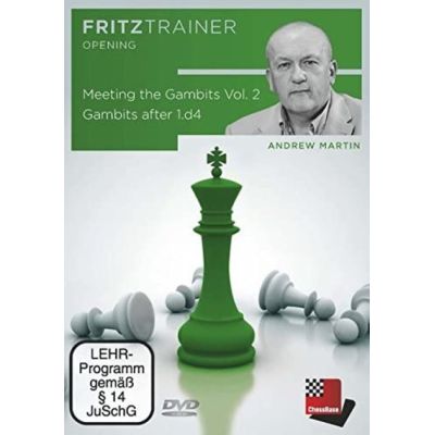 Andrew Martin: Meeting the Gambits Vol. 2 ? Gambits after 1.d4 | 546797jak / EAN:9783866816718