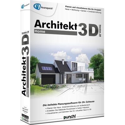 Architekt 3D Home - Version 20 (Code in a Box) | 575364jak / EAN:4023126121219