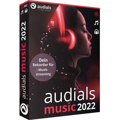 Audials Music 2022 (Code In A Box) | 623357jak / EAN:4023126123473