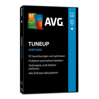 AVG TuneUp 2020 - 1 Gerät I 1 Jahr (CODE IN A BOX) | 581321jak / EAN:4017404033622