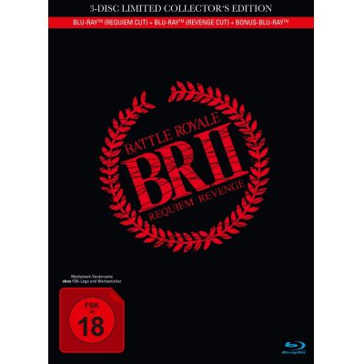 Battle Royale 2 - 3-Disc Limited Collector's Edition - Mediabook inkl. Requiem Cut, Revenge Cut und Bonus | 579895jak / EAN:4042564186017