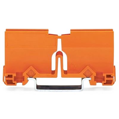 Befestigungsadapter WAGO, Serie 773 - 2,5mm² / 4mm² / 6mm², orange, 10 Stück | 1535631ett / EAN:4044918526524