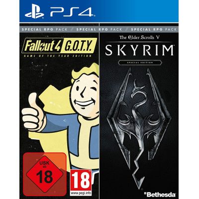 Bethesda Special RPG Pack (The Elder Scrolls V: Skyrim Special Edition + Fallout 4 GOTY) | 576535jak / EAN:5055856426769