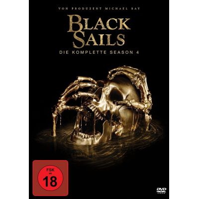 Black Sails - Season 4 4 DVDs  | 536565jak / EAN:4010232071835