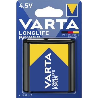 Block Batterie VARTA "Longlife Power" Alkaline, 3LR12, 4,5V | 1300573ett / EAN:4008496559947