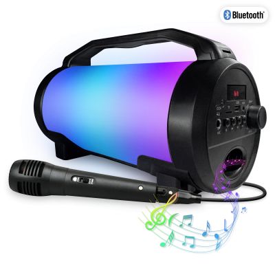 Bluetooth Lautsprecher, mit Mikrofon,12000mAh Akku, Mini USB, AUX, Tragegriff | 1453183ett / EAN:8717278860268
