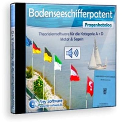 Bodenseeschifferpatent 2014 mit Audio - Fragenkatalog | 542137jak / EAN:9783939859277