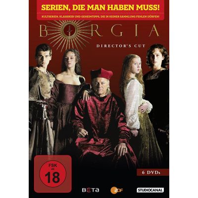 Borgia - Staffel 1 Director´s Cut  6 DVDs  | 428291jak / EAN:4006680071305