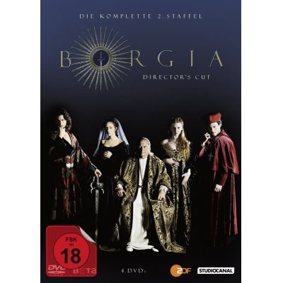 Borgia - Staffel 2 Director´s Cut  4 DVDs  | 407375jak / EAN:4006680067636