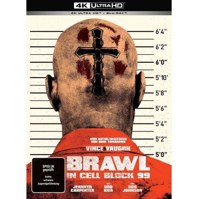 Brawl in Cell Block 99 (Uncut) - 2-Disc Limited Collector's Mediabook (4K Ultra HD) (+ Blu-ray) | 559991jak / EAN:4042564192711