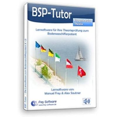 BSP-Tutor - Lernsoftware Bodenseeschifferpatent A (Motor) + D (Segeln) (Fragenkatalog Theorie) | 416170jak / EAN:9783939859260