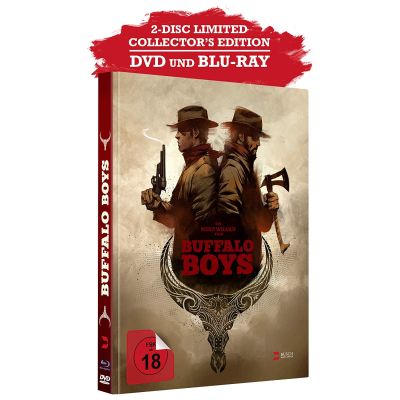Buffalo Boys (uncut) - Limited Collector's Edition Mediabook (Blu-ray + DVD) | 574571jak / EAN:4260080327688