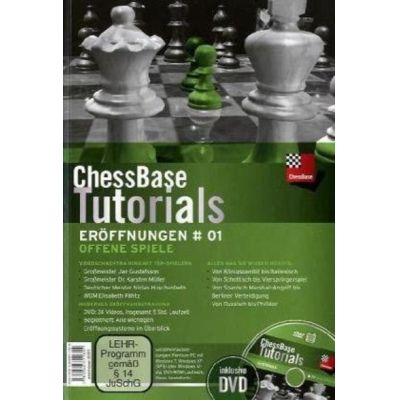 ChessBase Tutorials Eröffnungen Band 1: Offene Spiele | 317900jak / EAN:9783866811829