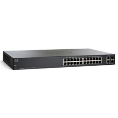 Cisco Small Business Smart Switch SG200-26 - 24x GbE - 2x Combo SFP - VLAN-Unterstützung - IPv6 | 95175002dre / EAN:0882658299384