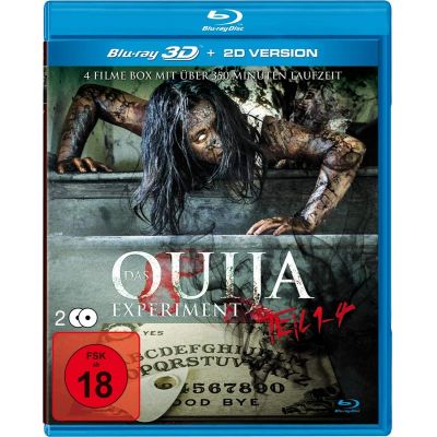 Das Ouija Experiment Teil 1-4 (inkl. 2D-Version) 2 BRs  | 512820jak / EAN:4051238048094