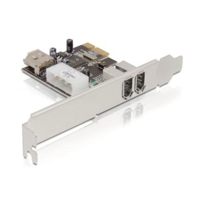 DeLock FireWire Card PCI-Express | 89121dre / EAN:4043619891214