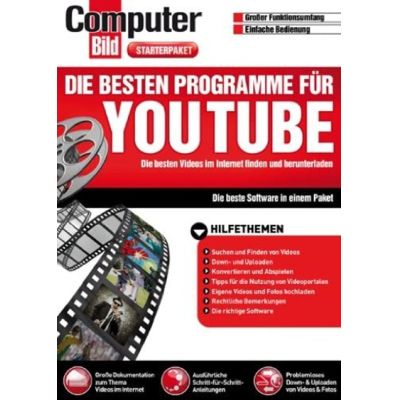 Die besten Programme für YouTube - Computer Bild | 332768jak / EAN:4017404019794