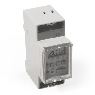 Digitale Zeitschaltuhr McPower "STE-5" 230V, Schalttafel-Einbau, Bluetooth, 1800W | 1975084ett / EAN:4250967334090