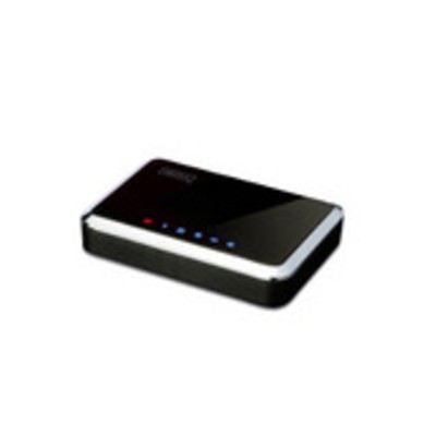 DIGITUS Fast Ethernet Switch N-Way 5port 10/100Mbit 5xRJ-45 desktop inkl.Netzteil 20/200Mbit | 1300028drops / EAN:4016032251729