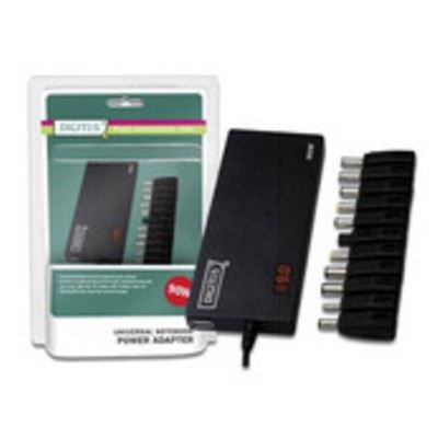 DIGITUS Notebook Netzteil Slim mit LED 90W In 100-240V out 15/16/18/18.5/19/19.5/20VoltDC | 2331531dre / EAN:4016032278931