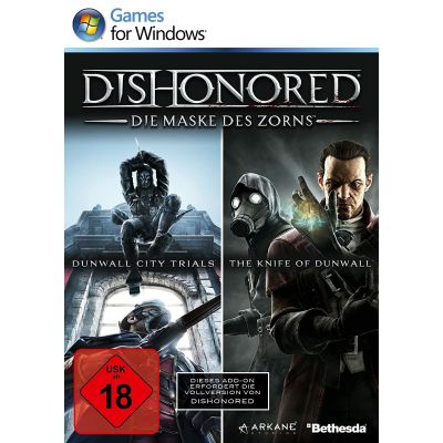 Dishonored - Dunwall City Trials & The Knife of Dunwall (Add-On) (Code in a Box) | 395779jak / EAN:0093155147546