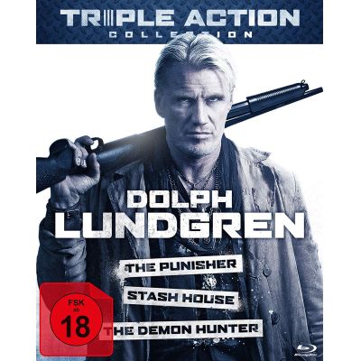 Dolph Lundgren Triple Action Collection 3 BRs  | 558724jak / EAN:4020628748852