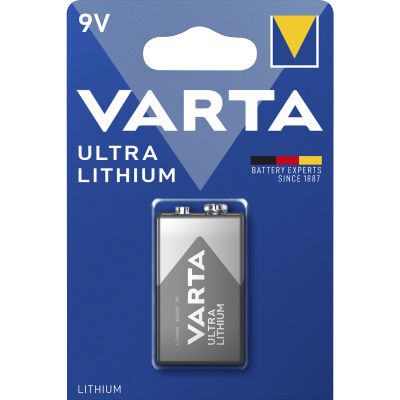 E-Block Batterie VARTA "Ultra Lithium", 6FR61, 9V, Ultra Lithium | 1300579ett / EAN:4008496675265