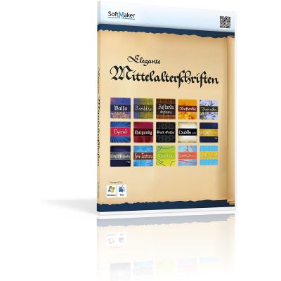 Elegante Mittelalterschriften (PC+MAC+Linux) | 371263jak / EAN:4016957101901