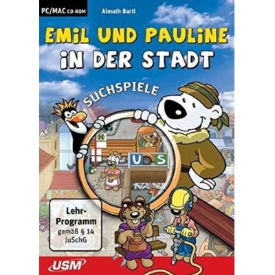 Emil und Pauline in der Stadt - Suchspiele für die Vorschule (PC+MAC) | 309318jak / EAN:9783803241153