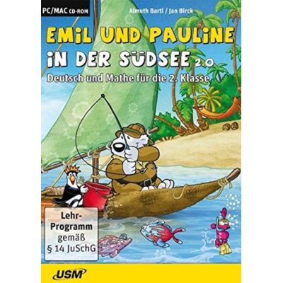 Emil und Pauline in der Südsee 2.0 - Deutsch und Mathe für die 2. Klasse (PC+MAC) | 325995jak / EAN:9783803241177