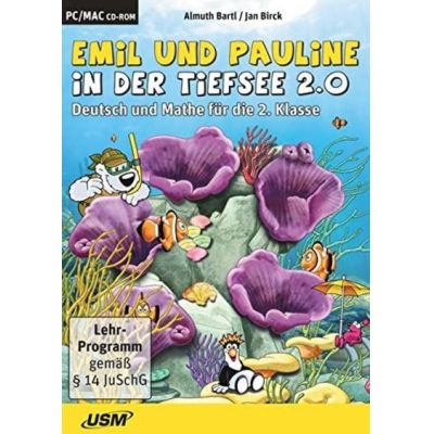 Emil und Pauline in der Tiefsee 2.0 - Deutsch und Mathe für die 2. Klasse (PC+Mac) | 427861jak / EAN:9783803244383