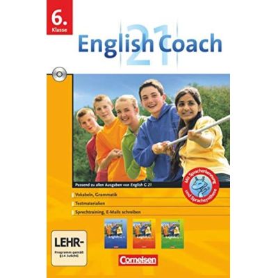 English Coach 21 - 6 Klasse | 264547jak / EAN:9783060314591
