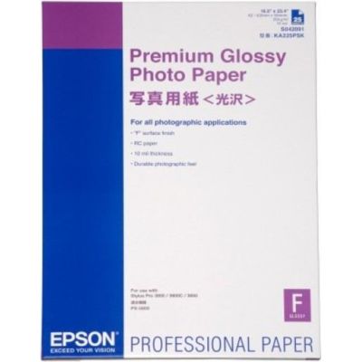 EPSON Fotopapier premium glossy DIN A2 250g/qm 25 Blatt | 2150569dre / EAN:0010343861275