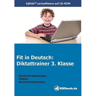 Fit in Deutsch - Diktattrainer 3. Klasse Einzellizenz | 292887jak / EAN:9783929548471