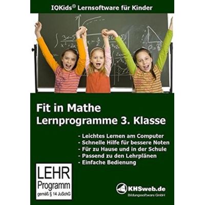 Fit in Mathe: Lernprogramm 3. Klasse | 451568jak / EAN:9783940688415