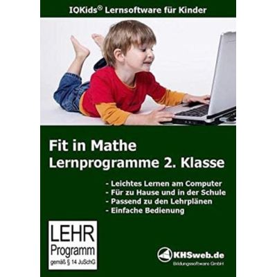 Fit in Mathe - Lernprogramme 2. Klasse | 458323jak / EAN:9783940688422