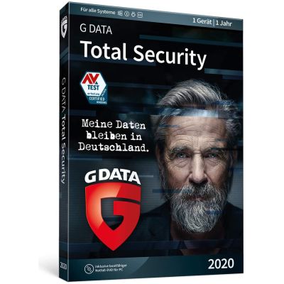 G DATA Total Security 2020 (1 PC I 1 Jahr) | 580985jak / EAN:4018931735881