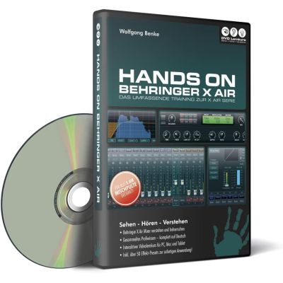 Hands On Behringer X Air - Das umfassende Videotraining zur X Air Serie (PC+Mac+Tablet) | 488603jak / EAN:9783941483880
