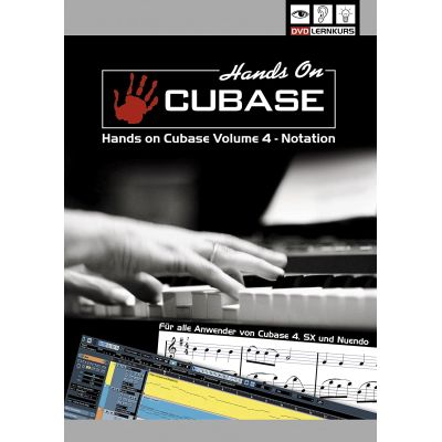 Hands On Cubase Vol. 4 - Notation (PC+MAC) | 233986jak / EAN:9783981109375