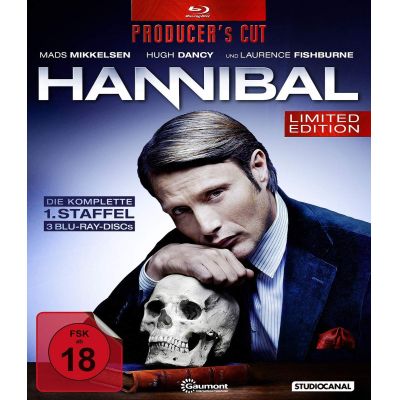 Hannibal - Staffel 1 - Producer's Cut 3 BRs  Limitierte Edition  | 470480jak / EAN:4006680073699