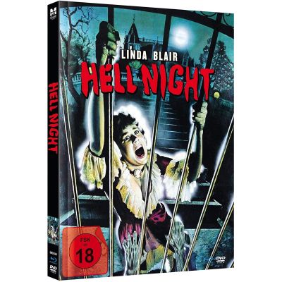 Hell Night - Mediabook Limited New Edition 2020 (Blu-ray+DVD plus Booklet/inkl. VHS-Fassung) | 587065jak / EAN:4059473009924