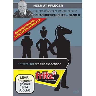 Helmut Pfleger - Die schönsten Partien der Schachgeschichte Band 3 | 367843jak / EAN:9783866812987